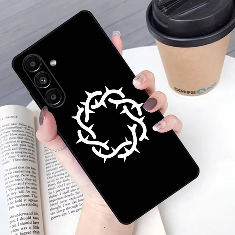 

Rock Bad O-Omens Phone Case For Samsung S 25,24,23,22,30,21,10,9,Ultra,Plus,Lite,FE,4G,5G Black Soft Case Samsung S30plus5G