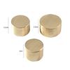 Shockproof Sealed Waterproof Brass Box Pill Container Nuts Candy Dustproof Moisture-proof Space-saving Organizer