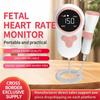 Portable Handheld Fetal Doppler Heartbeat Monitor for Home Use
