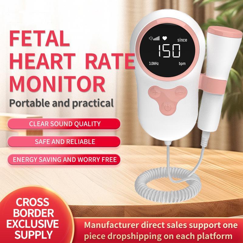

Home Doppler Fetal Heart Rate and Movement Monitor for Pregnant Women серый