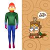 Costume Cosplay Crybaby Rainbow Kids Stage Show Jumpsuits Halloween Gift Party