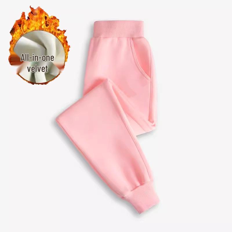 Kids' Cotton Casual Pants for Fall/Winter 2025 - New Sports Sweatpants for Small, Medium, and Large Children