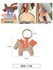 Pony Magnetic Hat Clip Portable Leather Holder for Travel Outdoor Hands-Free Bag Clip Multi-purpose Sun Hat Storage Accessory