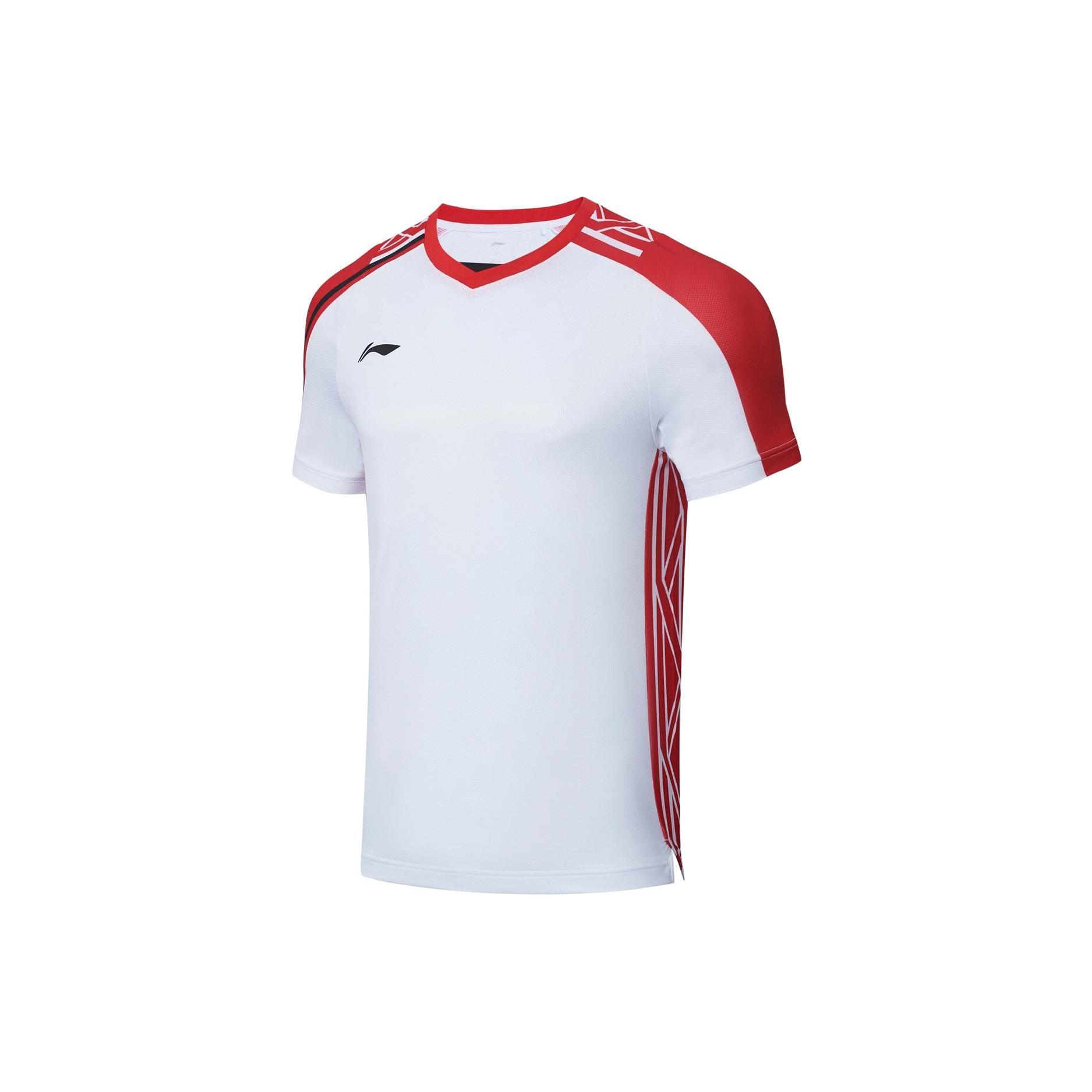 Футболка Li Ning Унисекс Стандартная Белая AAYT055-1 2XL