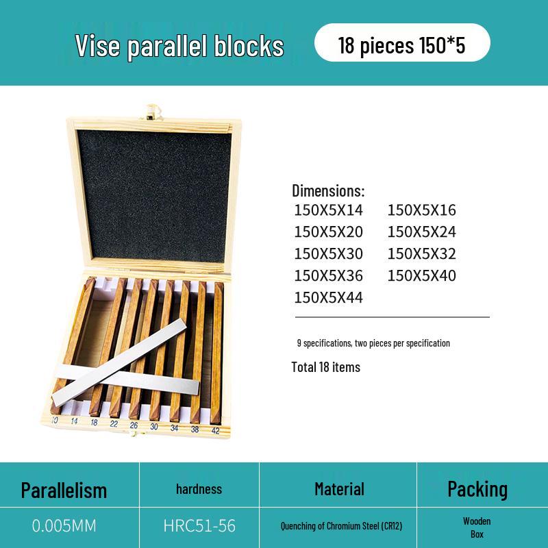 Parallel Shim Vise: CNC Milling Machine Fixture for Equal Height Support