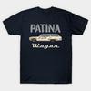 Asian Size Men Print T-shirt Patina-Cameo Beige No-Cut Heat Transfer Print Cotton Tshirt