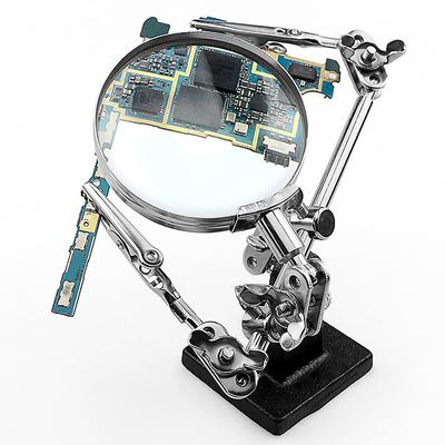Dritte Hand Lötkolben Ständer Klemme Helfende Hände Clip Werkzeug PCB Halter Elektrische Schaltkreise Hobby