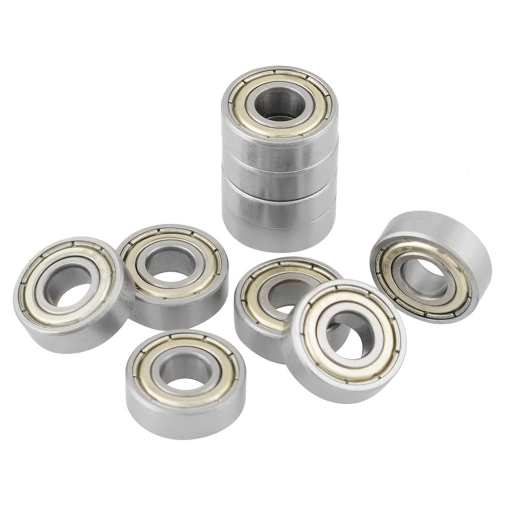 10 Pcs   Set 696ZZ Stainless Steel Ball Bearing Bearings 6 X 15 X 5 Mm