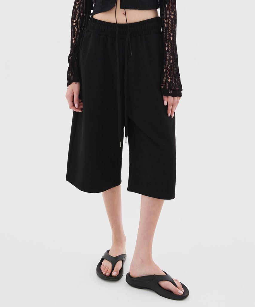NOIAGO Noi1319 Bermuda Sweatpants (Black)