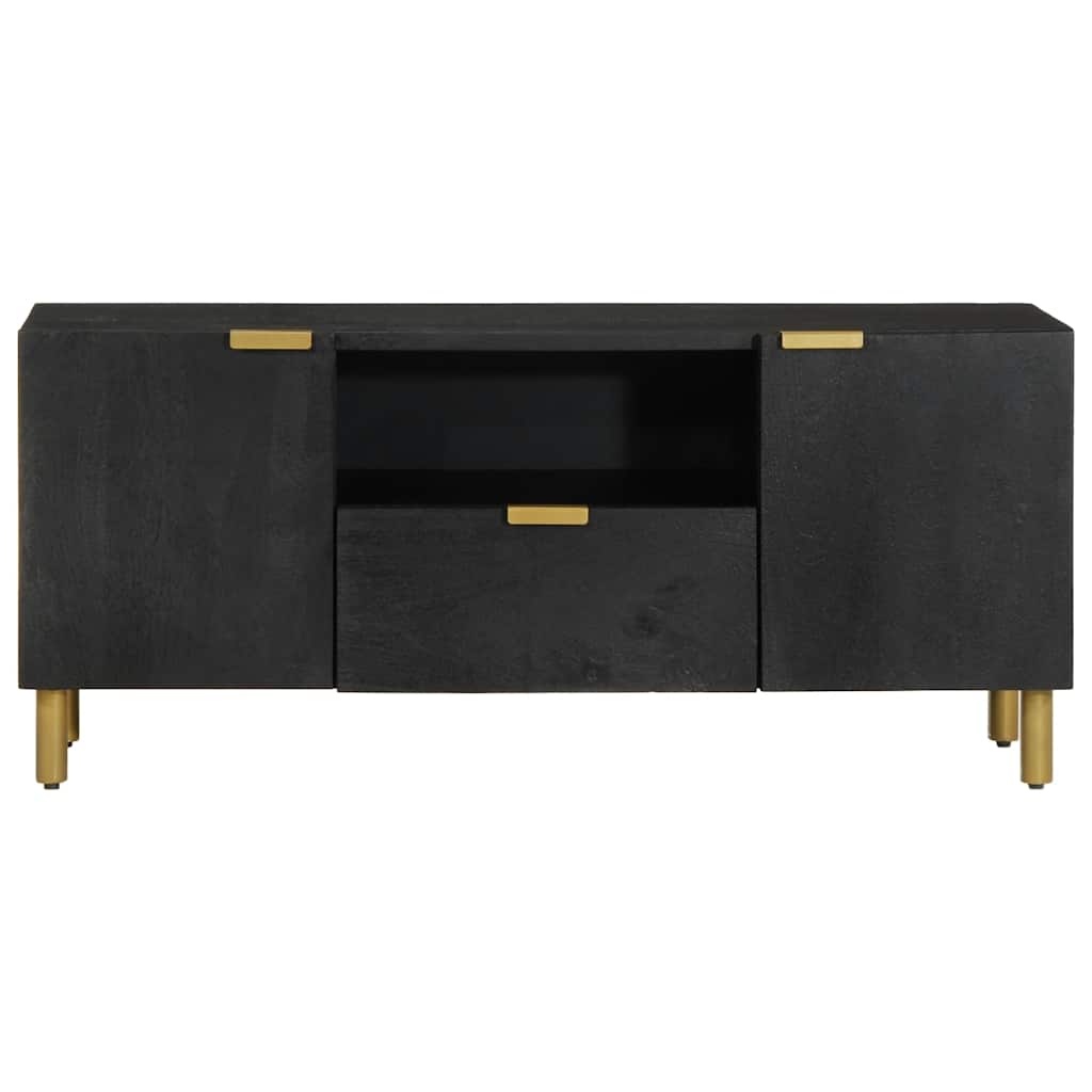 TV Cabinet Black 105x33x46 cm Particle Board