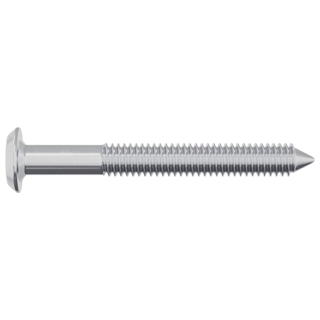 Screw 1800 Pcs Silver M6 X 50 Mm Steel
