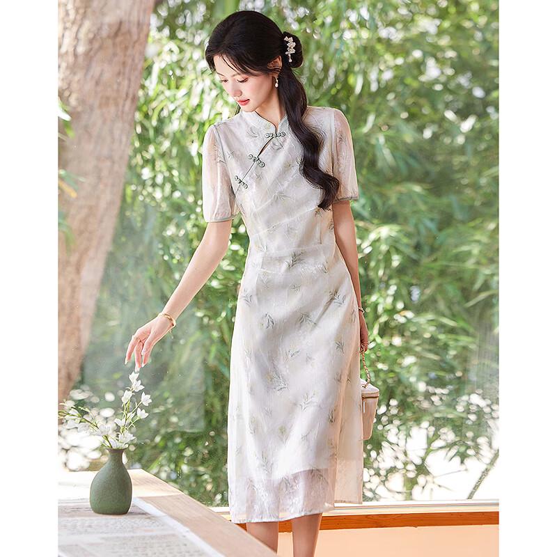 Suiyue 2025 Summer Elegant Petite A-Line Dress