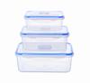 Easy Open Transparent BPA Free Reusable Cereal Snack Food Box Plastic Seal Airtight Storage Container
