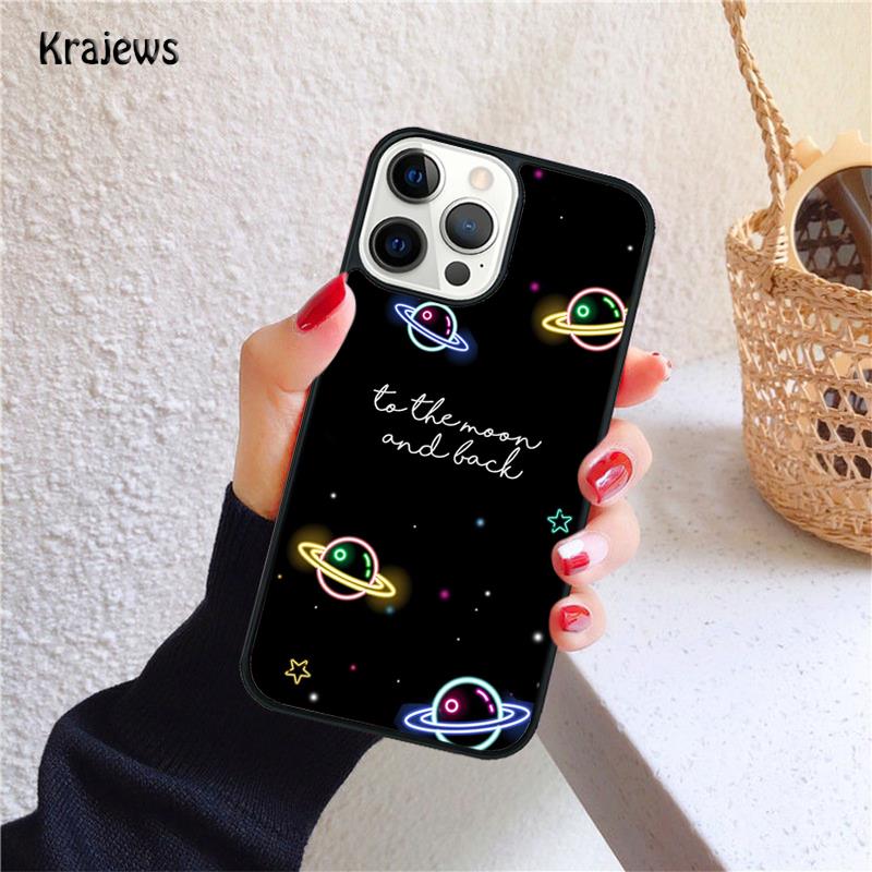 SPACE Soft Phone Case For iPhone 17 Air 16 15 14 Max Plus 11 12 13 Pro Max Phone Cover coque Shell Fundas