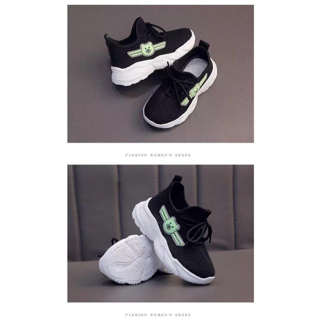 Pánské a dámské letní boty, dětské tenisky, nové síťované boty do mateřské školy, ultralehké boty s motivem medvěda