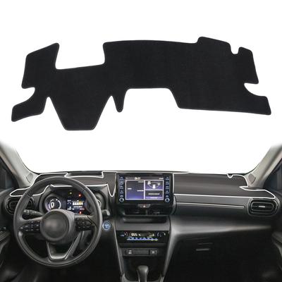 Kryt palubní desky pro Toyota Yaris Cross s HUD Dashmat Podložka na palubní desku Autopříslušenství Stínítko Ochranný kobereček