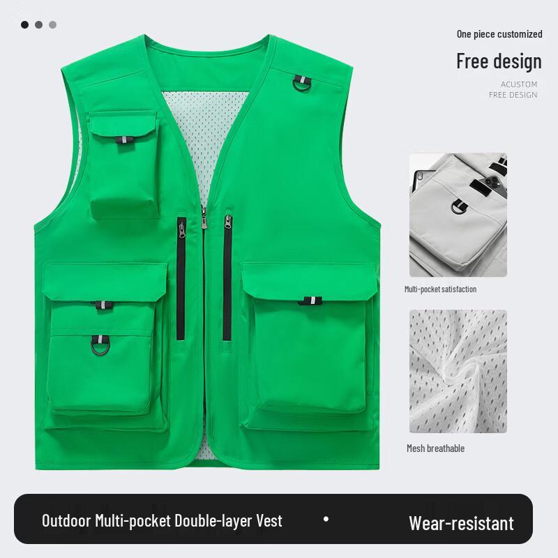 Professional Multi-Pocket Work & Photographer Vest