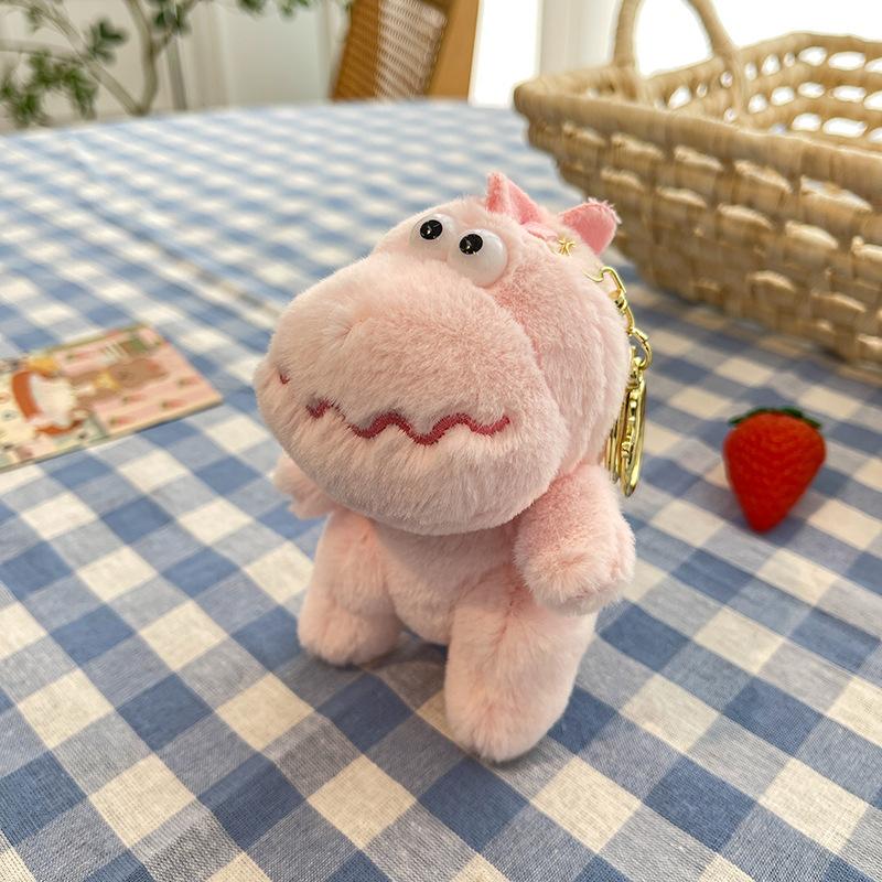 Cartoon 4-inch Pendant Keychain Atmosphere Doll Cute Rabbit Backpack Accessories Grab Machine Doll Boutique