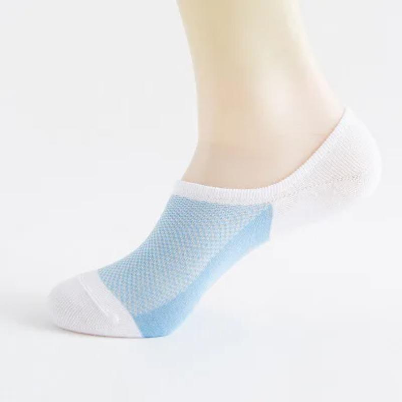 5 Pairs/lot Men Socks Stretchy Shaping Teenagers Short Sock Suit for All Season Non-slip Durable Male Socks Hosiery