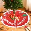 Christmas Tree Skirt Merry Christmas Decoration for Home 2026 Santa Claus Xmas Tree Foot Cover Decor Navidad Natal New Year 2026