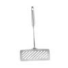 Sturdy Stainless Steel Fish Spatula with Wide Slotted Design for Frying