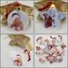 Christmas Photo Insert Baubles Ornaments Festive Personalised Gift Xmas Tree Hanging Decorations