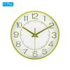 Uxcell 8 Inch Wall Clock Battery Operated Silent Non-Ticking Round Modern Wall Clock for Kitchen Office Bedroom Decor Featuring