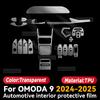 For OMODA 9 2024 2025 Car Interior Center Console Trument Dashboard Protective Film Anti-scratch Sticker Accessories