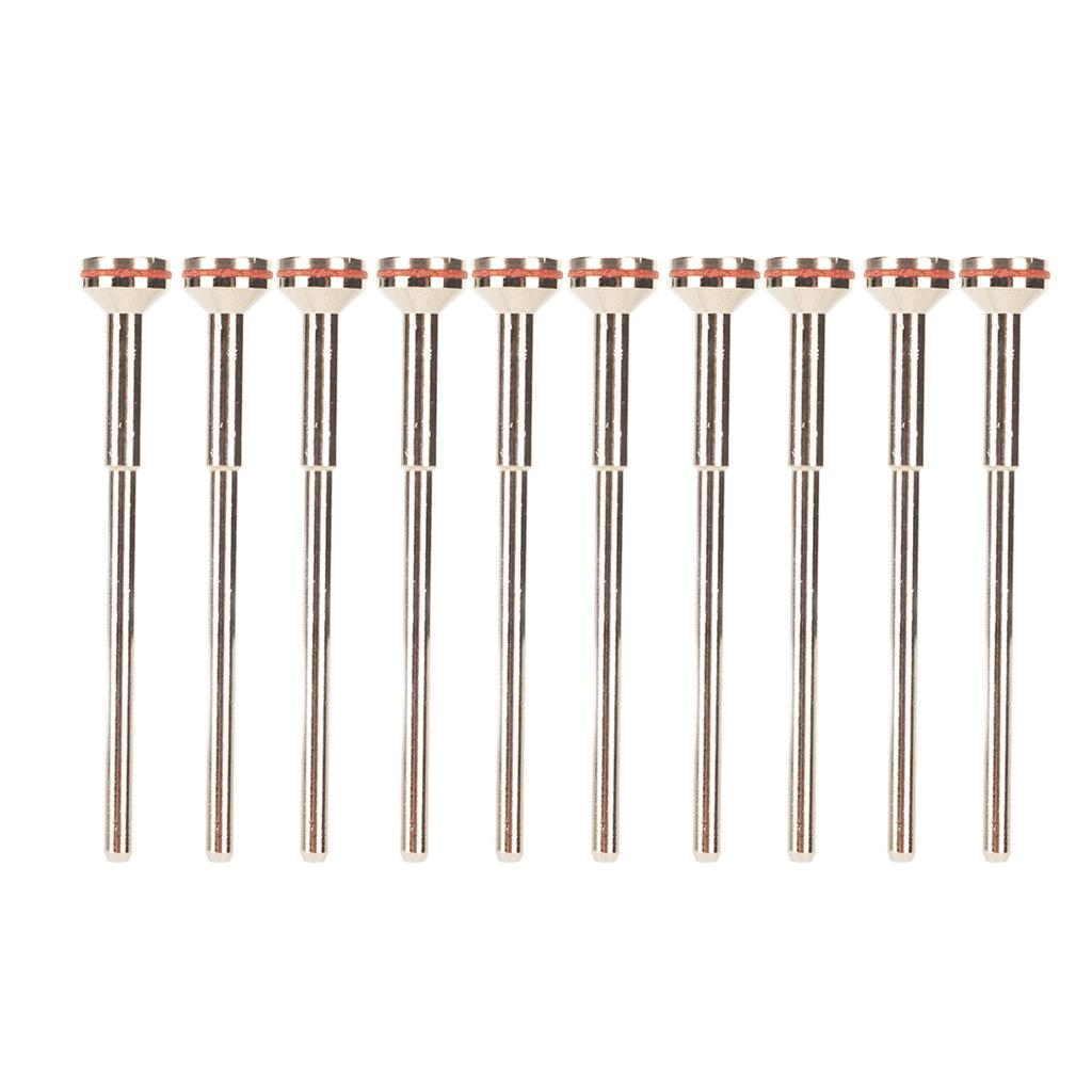 10pcs Dental Polishing Rod Bipolar Stainless Steel High Hardness Dental Disc Mandrel Shank