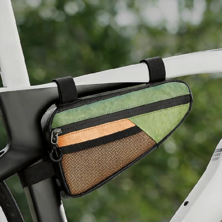 Poches de rangement sur le cadre avant de vélo Sacs sur le tube supérieur de vélo Sac pour potence et guidon de vélo Organiseurs étanches pour tube de vélo