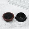 60mm ABS Plastic Computer Table Wire Hole Cover Office Desk Grommet Cable Clamp Black Dust Plug Wire Tidy Storage Organizer