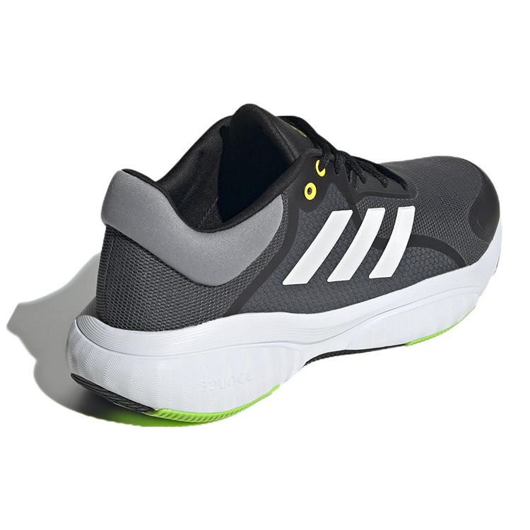 Adidas Response Comfortable Fabric Cushioning Low-Top Casual Running Shoes Men Sneakers Gray White GV9531