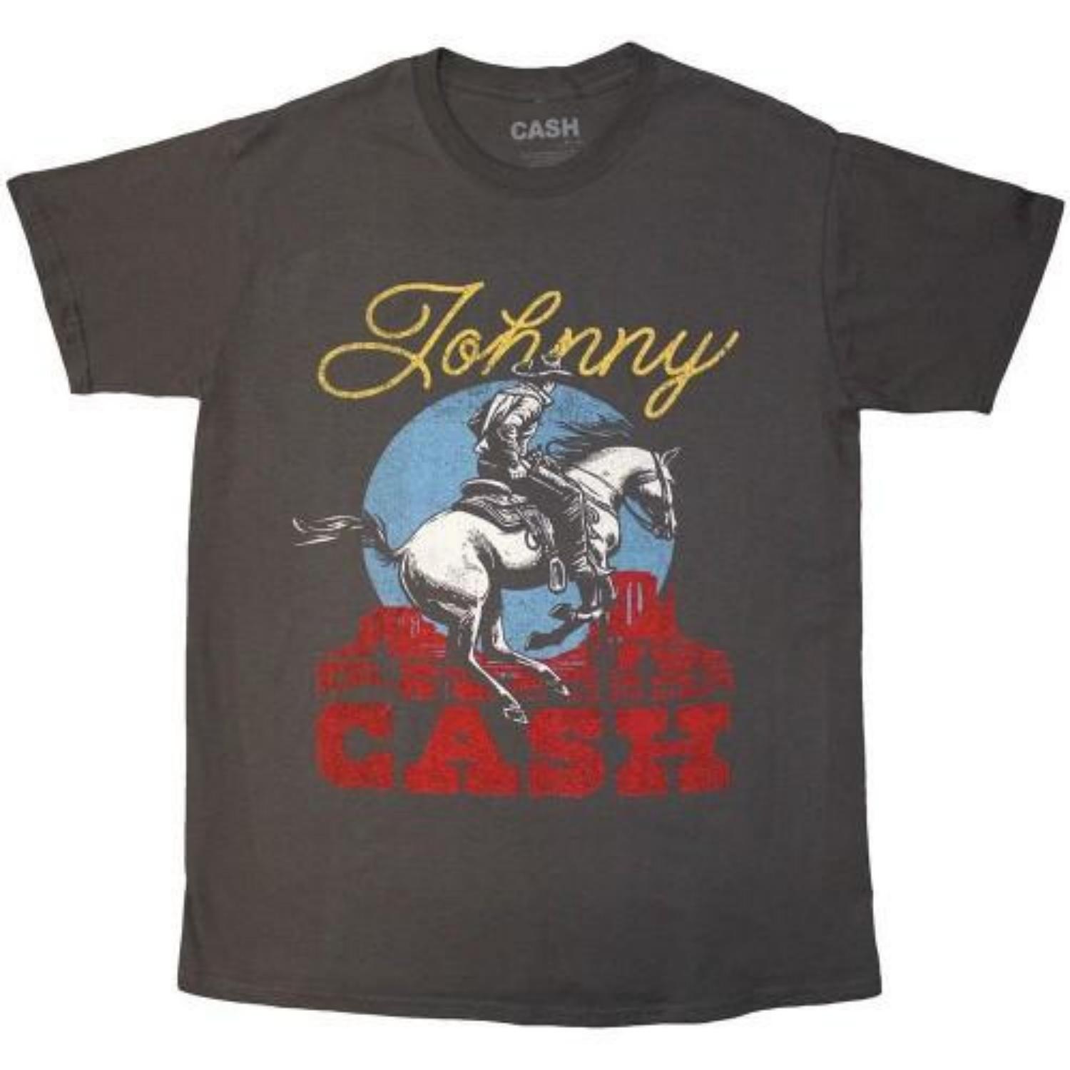 Johnny Cash Unisex Adult Gallop T-Shirt S