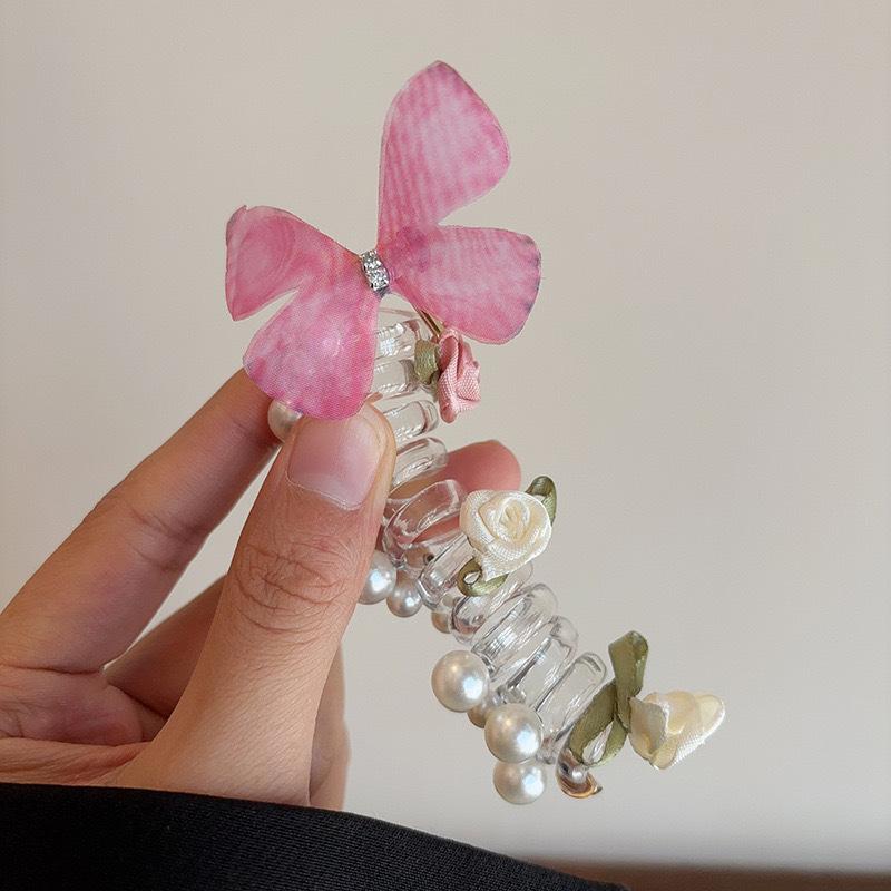 1 Butterfly Spiral Braided Hair Accessory Suitable All Seasons,with Multiple Styles To ChooseFromsweetEyecatchingHairAccessories