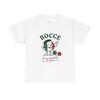 Proud Italian Bocce T-Shirt | "È Una Questione Di Classe" Retro Graphic Tee | Italy Flag Ball Beret Shirt