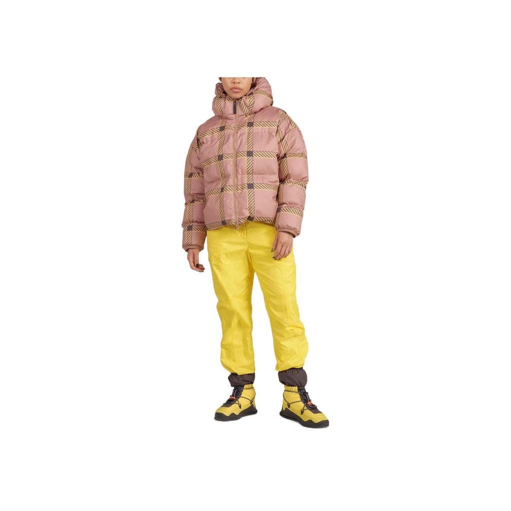 Adidas X Stella McCartney Logo Print Elastic Waist Jogger Pants Women Yellow HI6072