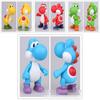 Super Mario Bros Luigi Bowser Prinzessin Peach Kunststoff-Actionfiguren Für Sammler Und Display-Enthusiasten