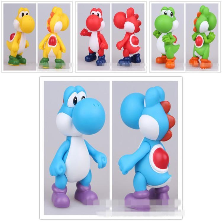 Super Mario Bros Luigi Bowser Prinzessin Peach Kunststoff-Actionfiguren Für Sammler Und Display-Enthusiasten