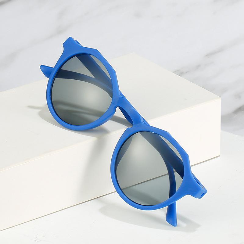 Cute Children'S Sunglasses Parent-Child Matte Glasses 1-8 Years Old Baby Decorative Sunglasses Trendy Children'S Sunglasses