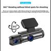 Dual Dash Cam Front and Rear 1080P HD Night Vision WiFi Car DVR with Parking Monitor