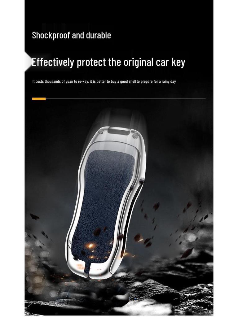 Porsche Sleuteletui Cover voor Cayenne, Panamera, 911, Taycan met Heren Gesp