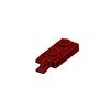 100pcs 63868 42923 Modified 1 x 2 Clip on End Bricks Collections Bulk Modular GBC Toys For Technical MOC DIY Building Blocks