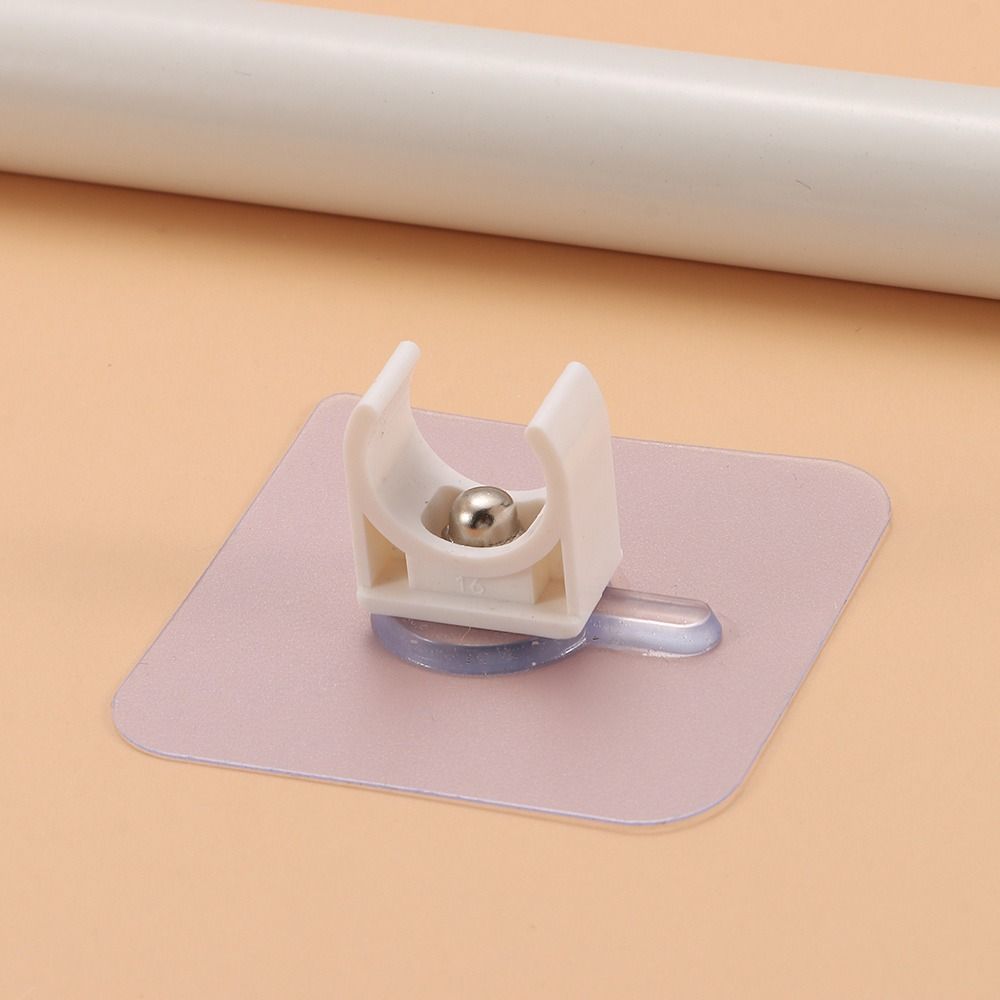 1/5Pcs Punch-free Self-adhesive Pipe Clamp Aquarium Fish Tank Tube Clip Connector