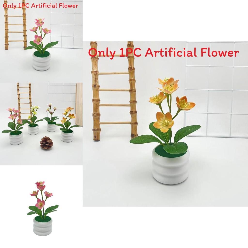 Faux Jasmine Flower Garden Ornament For Wedding Venue Home Indoor Decor