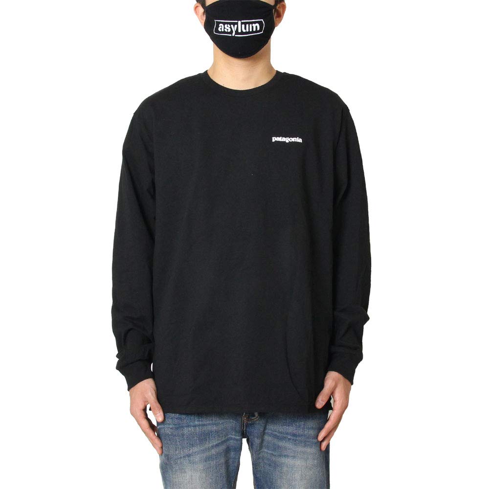 for men and PATAGONIA patagonia004 [Patagonia] Long-sleeved T-shirt women, L, black, [product]