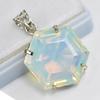Multicolor 79.7 Ct CERTIFIED Opal Fancy 925 Sterling Silver Ethiopian Pendant AI-80-NS