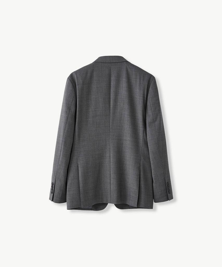 Stco [Summer] Wool 49% Essential Stretch Jacket_Grey (Classic Fit)_Ssjvb63Csg
