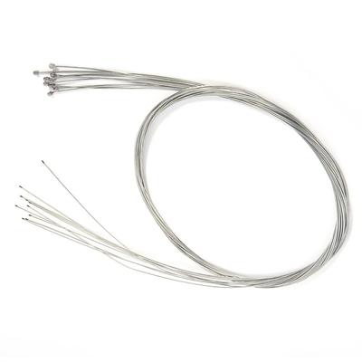 10 Pcs Silver Zinc-plated Inner Cables for Bikes Bicycle Shifter Cables  for Road Cycling