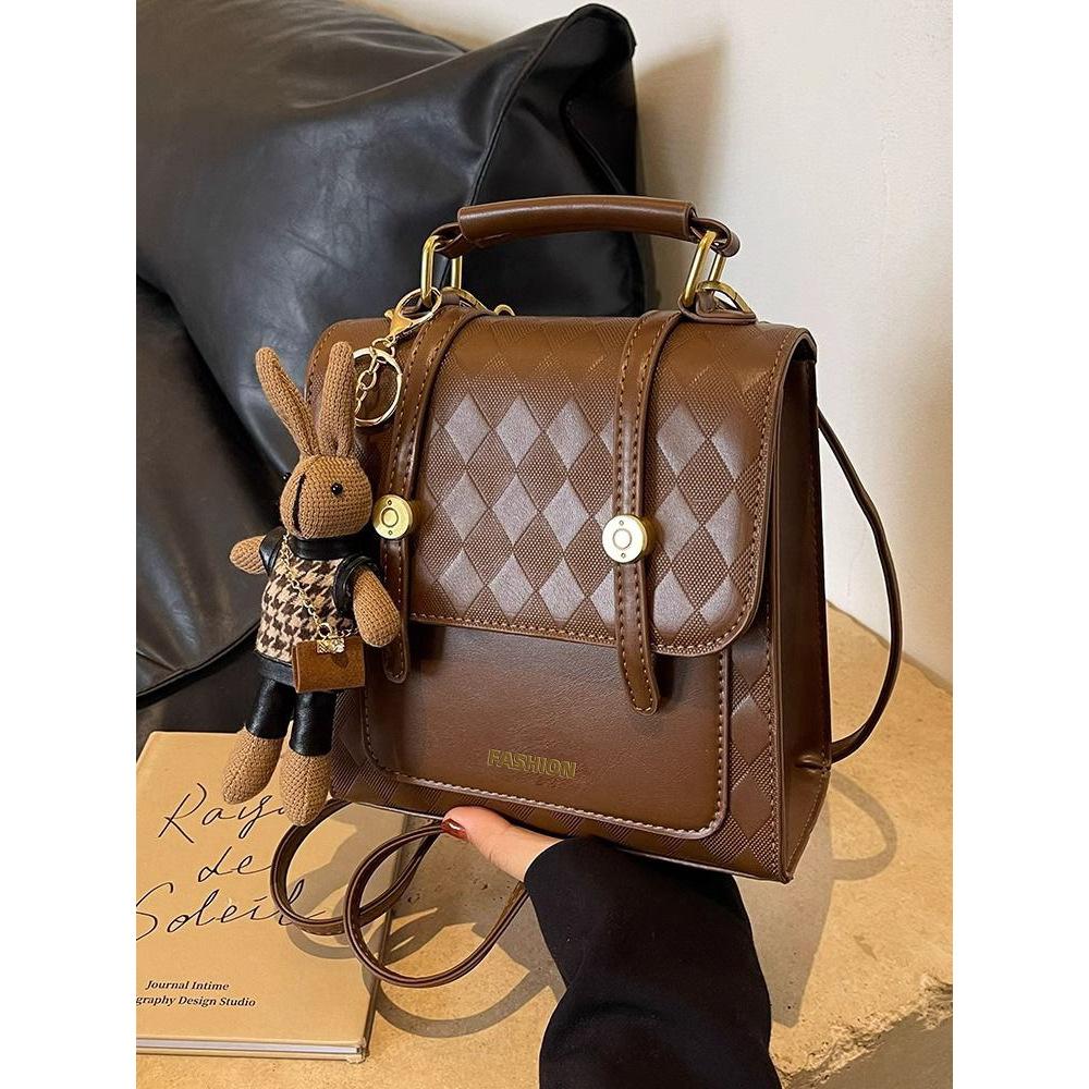 Customer order niche design bag fashion backpack women's portable Korean version school bag retro travel women's backpack