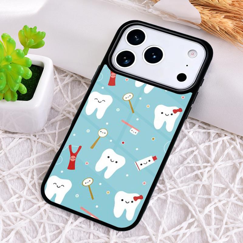 Dental Definitions Tooth Phone Case for iPhone 17 Air 16 15 11 12 14 13 Pro Max Shockproof Cover